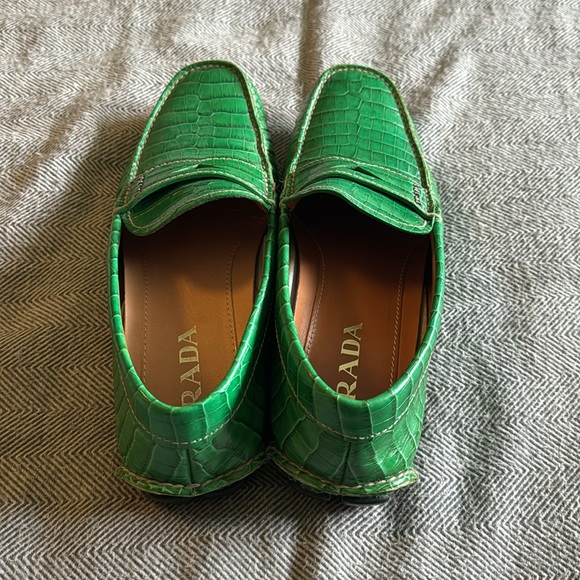 Prada Leather Loafers - Picture 3 of 6